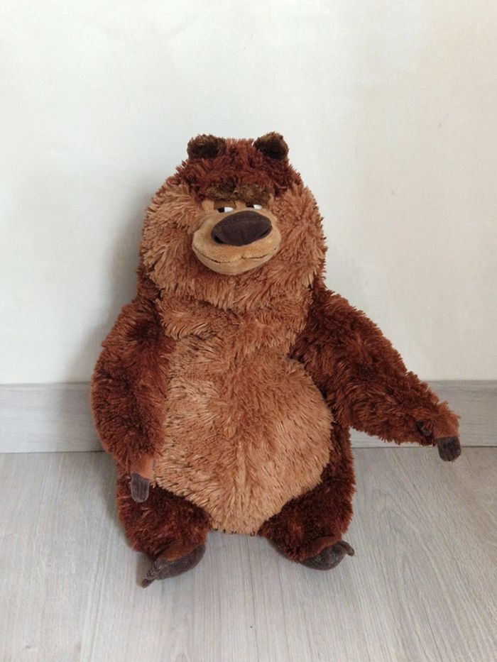 Peluche ours range pyjama Les Rebelles de la forêt