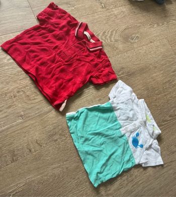 Lot polos été 6 mois