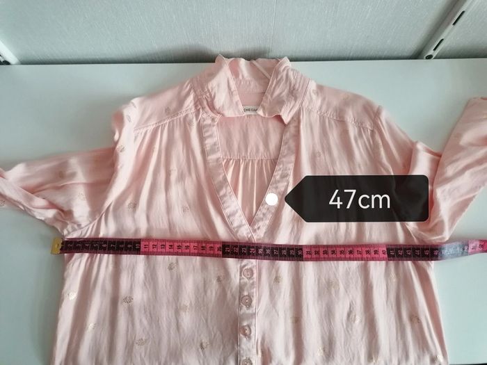 Blouse rose pastel 36 Cache Cache - photo numéro 9