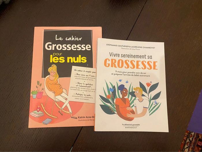 2 livres sur la grossesse