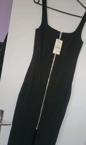 Robe longue avec fermeture