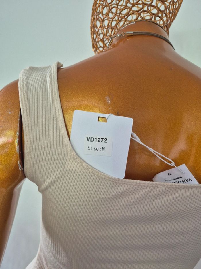 Débardeur Femme Crème - photo numéro 3