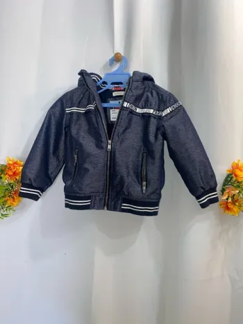 Blouson fourré bleu Orchestra 5 ans - n87m