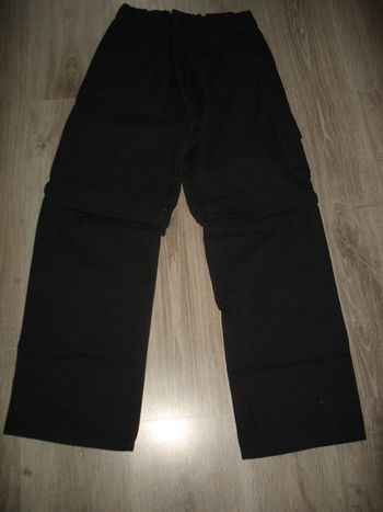 PANTALON DROIT NOIR 2 en 1 - FEMME "LE BEAU-FORT" - NEUF - TAILLE 44 - n°01