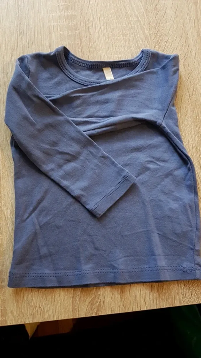 T-shirt manches longues Benetton - photo numéro 2