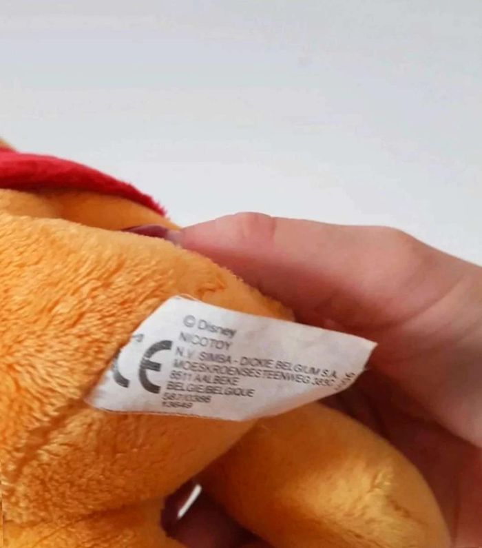 Peluche winnie cœur  I  love you - photo numéro 3