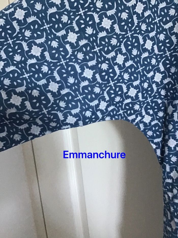 Jolie robe longue facile à portée taille L/XL pur coton - photo numéro 3