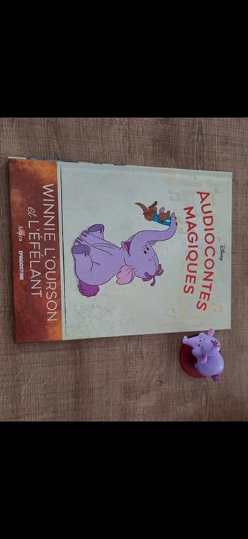 Winnie L'ourson et l efelant audioconte magique disney 86 altaya