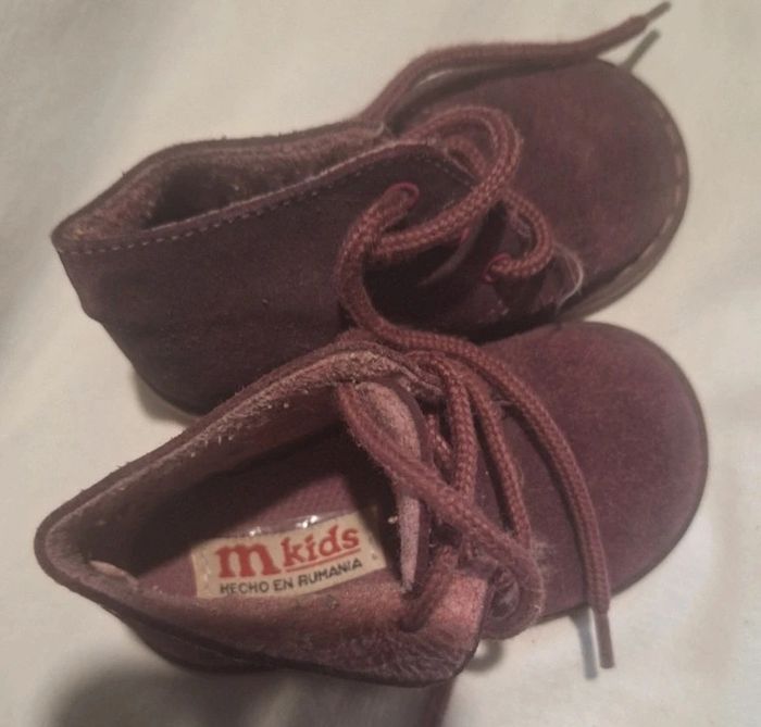 Bottine avec lacets