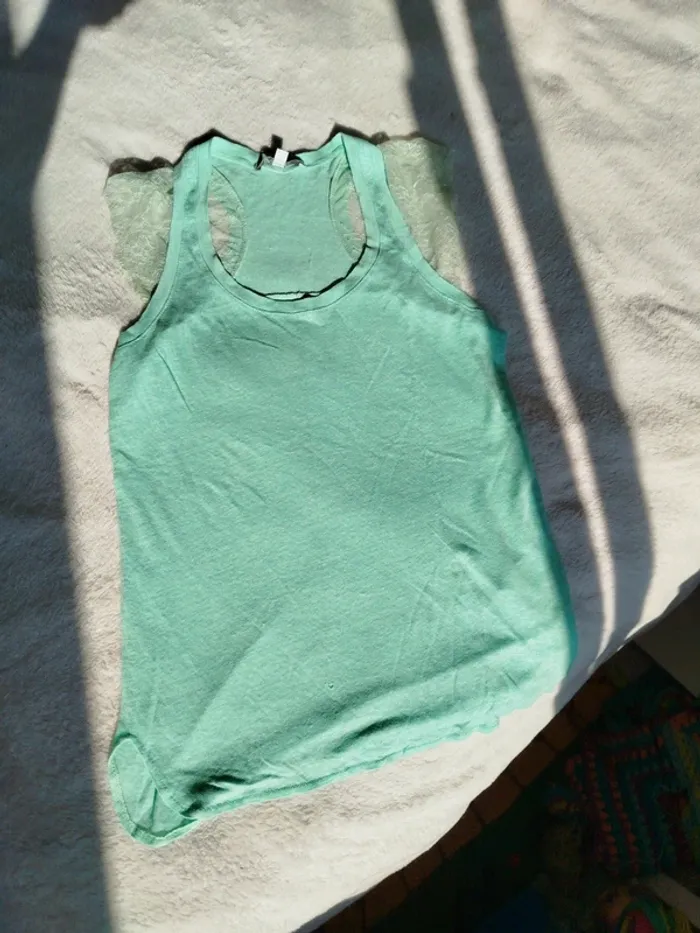 Débardeur Sud Express taille S vert