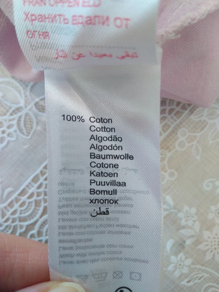 Tee-shirt rose clair Shine Bright 3 ans - photo numéro 6