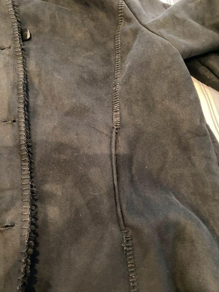 Manteau long fausse fourrure - photo numéro 7