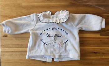 Haut chicco velour 1 mois