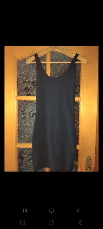Robe moulante tissu côtelé