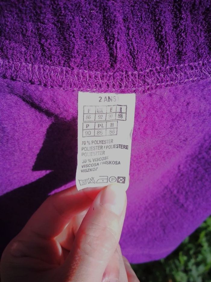 Jupe d’hiver violette enfant - photo numéro 10