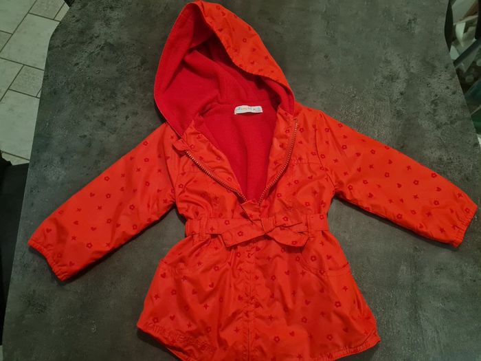 Impermeable doublé polaire