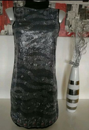 Robe argentée Taille 38