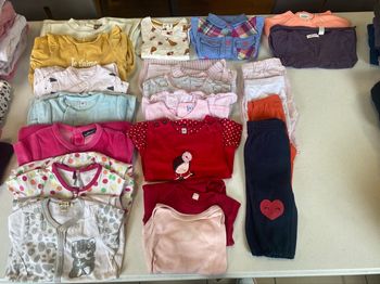 Lot de vêtement bébé fille
