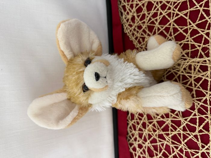 Peluche renard fennec WILD REPUBLIC orange beige - photo numéro 5
