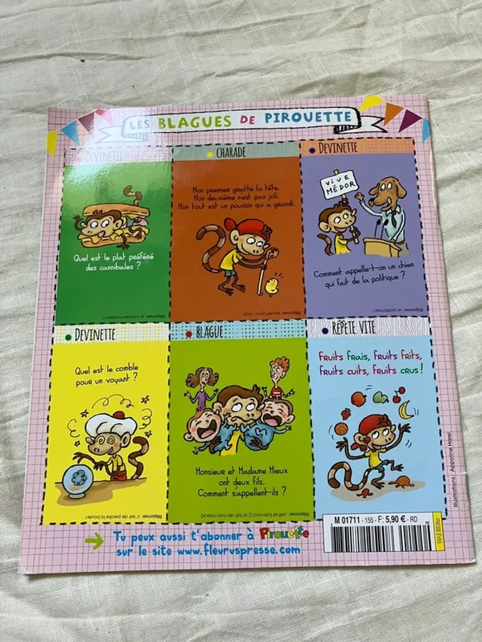 Lot magazines enfant – Pirouette Le mag des p’tits malins – parfait état - photo numéro 12