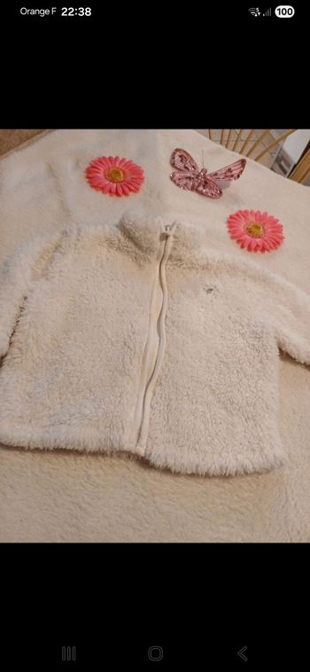 Polaire bébé taille 9 mois