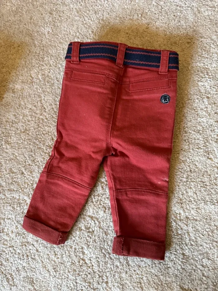 Pantalon avec ceinture bébé - photo numéro 2