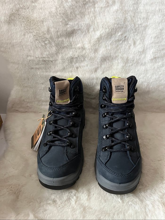 Bottines de randonnée, de marche Safety Jogger bleu marine pointure 35 - photo numéro 4