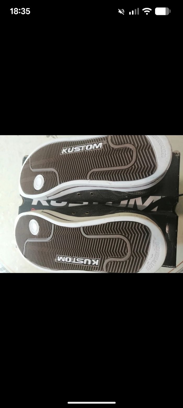 Chaussures vintages Astom Marrons.Taille 44,5 - photo numéro 5