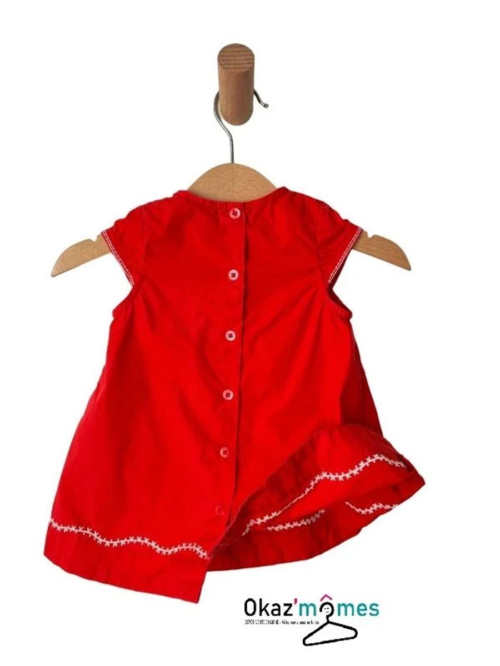 Ensemble d’été robe corail + bloomer - Sergent Major 3 mois (59cm) - photo numéro 4