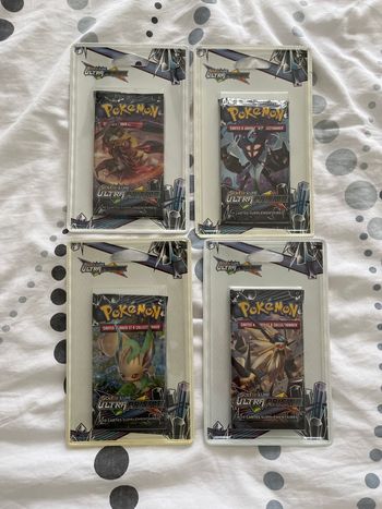 Pokemon artset blister soleil et lune ultra prisme