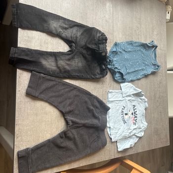 Lot vêtement bébé 9 mois garçon