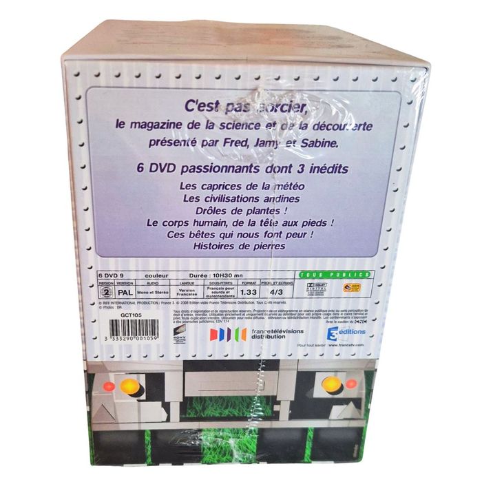 C’est Pas Sorcier – La Remorque – Coffret 6 DVD – Neuf sous blister - photo numéro 2