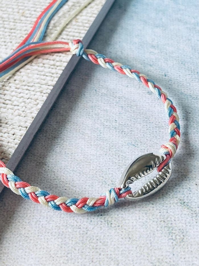 Bracelet tissé grain de café