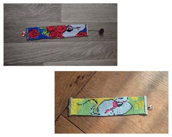 Marque page et bracelet diddl