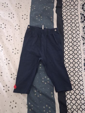 Pantalon orchestra marine a nœud rouge 12 mois 