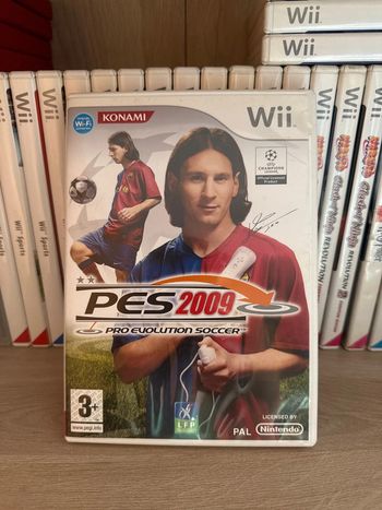 Pes 2009 jeu Wii football pro évolution soccer