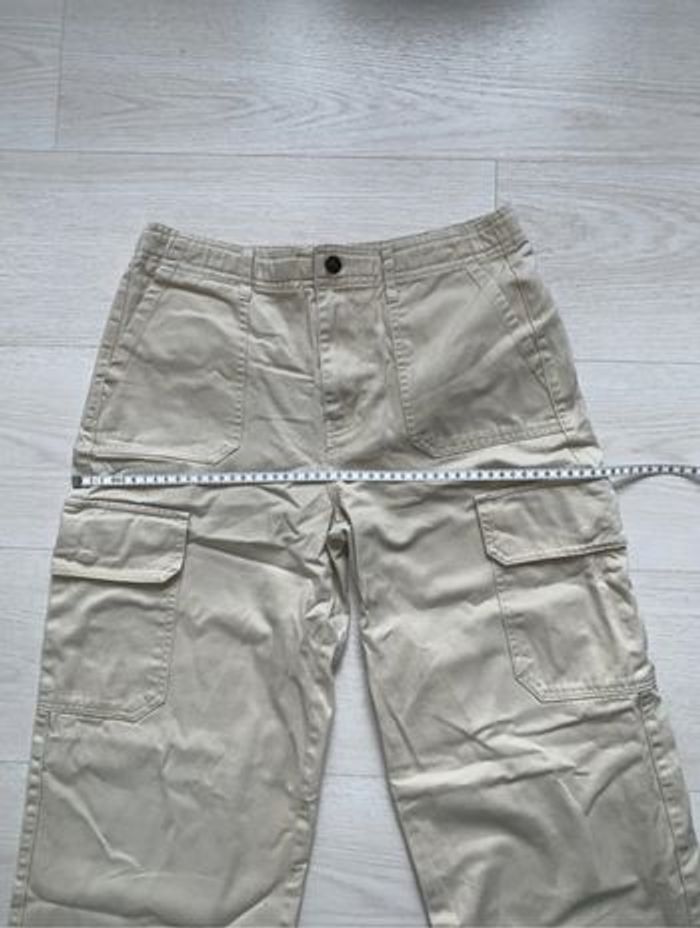 Jean Baggy beige Galerie Lafayette - photo numéro 4