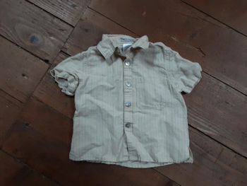 Chemise garçon "A l’heure anglaise" 1 an