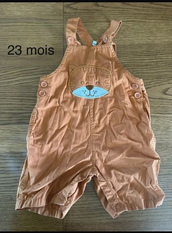 Salopette short