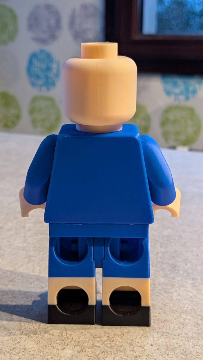 Figurine Brique Géante Équipe de France - Édition Or (20cm) - photo numéro 5