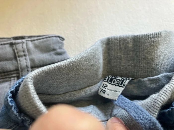 Lot 3 pantalons 12 mois tao - photo numéro 3