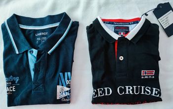Lot de 2 polos homme TM
