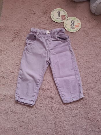 Jean lilas Zara