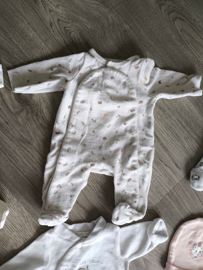 Lot de pyjama fille 0 mois - photo numéro 4