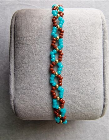 Bracelet thème vacances été monoï