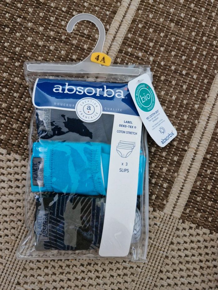 Pocket 3 slips Absorba ans