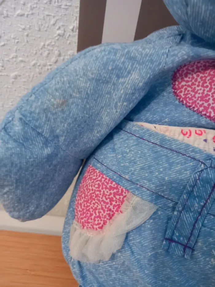 Peluche ours doodle bear vintage 53cm - photo numéro 6
