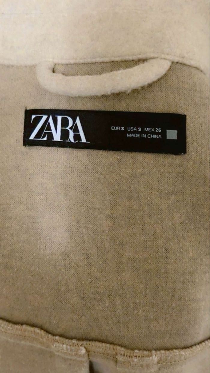 🤍 #Veste chemise Zara – Taille S (convient aussi à un M) 💜 - photo numéro 4