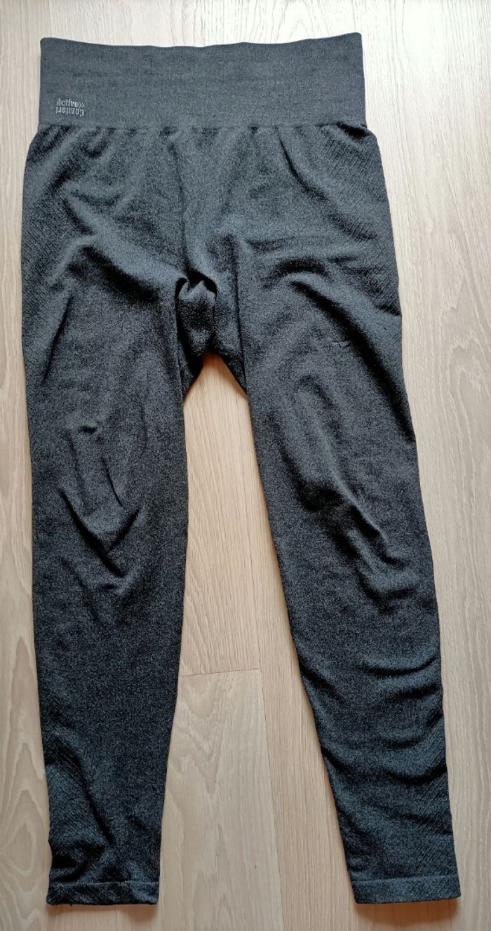 Legging gris de sport femme - photo numéro 3