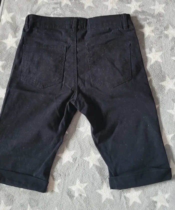 Bermuda noir taille 36 - photo numéro 4